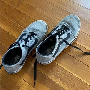 Vans gray shoe